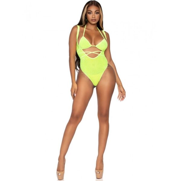 LEG AVENUE - BIKINI TOP AND BODYSUIT ONE SIZE - Image 3
