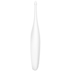 SATISFYER - TWIRLING FUN TIP VIBRATOR WHITE