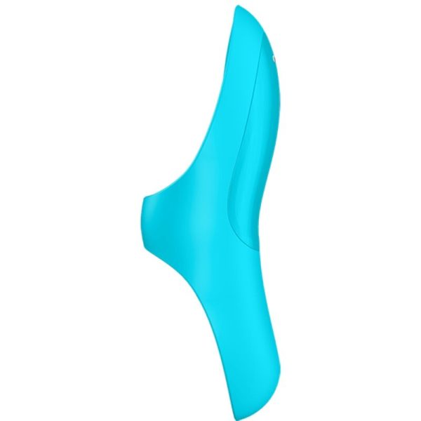 SATISFYER - TEASER FINGER VIBRATOR BLUE LIGHT - Image 3