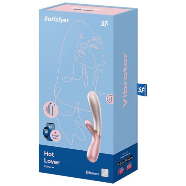 SATISFYER - HOT LOVER VIBRATOR ROSE  BEIGE - Image 4
