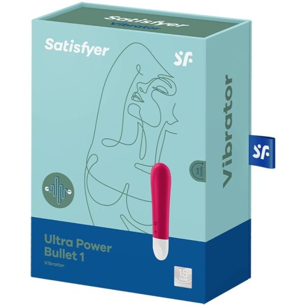 SATISFYER - ULTRA POWER BULLET 1 RED - Image 3