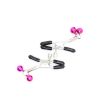 OHMAMA FETISH - NIPPLE CLAMPS WITH PINK BELL