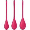 SATISFYER - YONI POWER 1 TRAINING SET RED