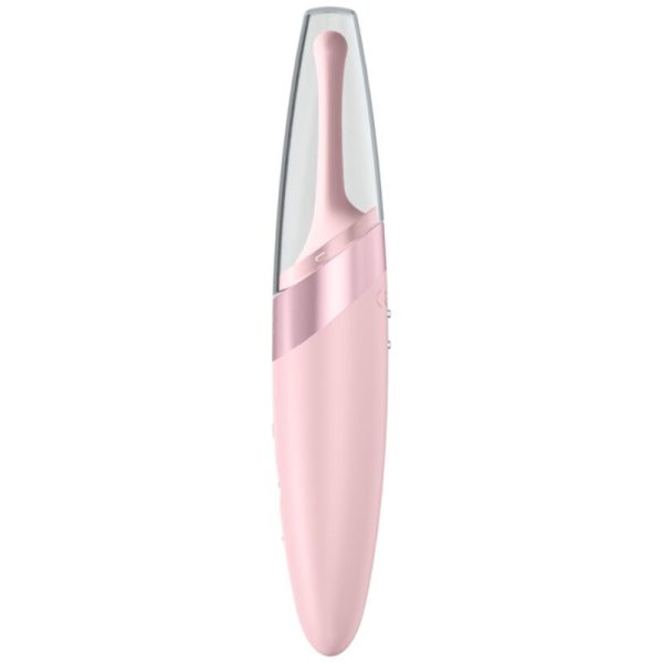 SATISFYER - TWIRLING DELIGHT CLIT TIP VIBRATOR PINK - Image 2