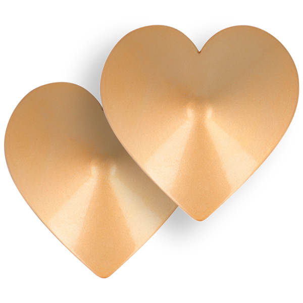COQUETTE CHIC DESIRE - NIPPLE COVERS GOLDEN HEARTS - Image 4