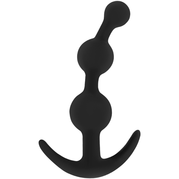 OHMAMA - CURVED SILICONE ANAL PLUG 13 CM - Image 2