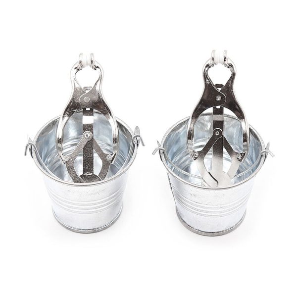 OHMAMA FETISH NIPPLE CLAMPS WITH BUCKETS - Image 3