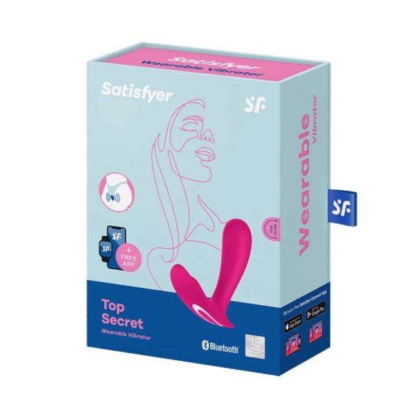 SATISFYER - TOP SECRET VIBRATOR PINK - Image 3