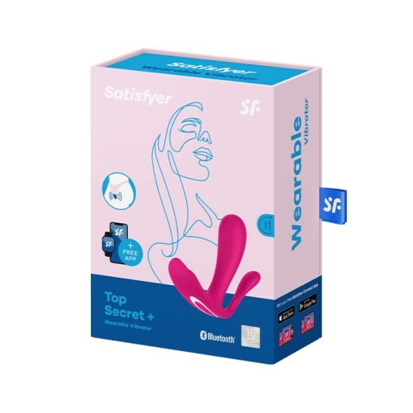 SATISFYER - TOP SECRET + VIBRATOR PINK - Image 3