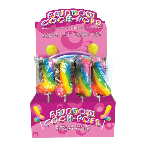 PRIDE - SPENCER  FLEETWOOD RAINBOW COCK LGBT LOLLIPOP - Image 2