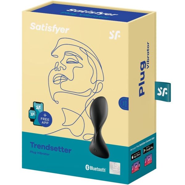 SATISFYER - TRENDSETTER PLUG VIBRADOR APP VERDE - Image 4