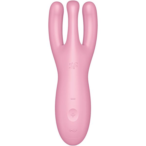 SATISFYER THREESOME 4 VIBRADOR APP - ROSA - Image 2