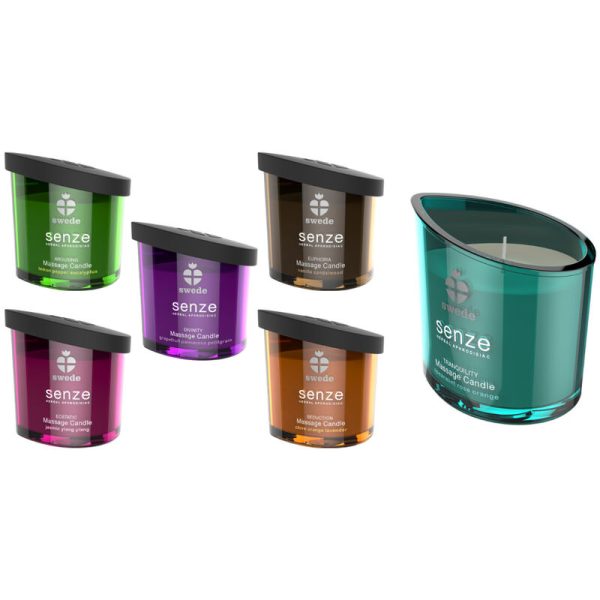 SWEDE - SENZE ECSTATIC MASSAGE CANDLE - JASMINE, YLANG YLANG - Image 2