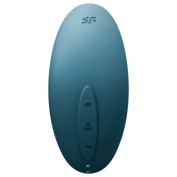 SATISFYER VULVA LOVER 2 ESTIMULADOR Y VIBRADOR - AZUL - Image 3