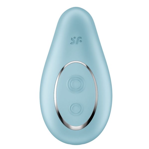 SATISFYER - DIPPING DELIGHT VIBRADOR LAY-ON AZUL - Image 2
