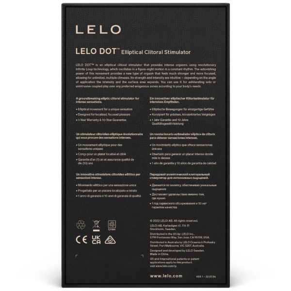 LELO - DOT CLITORIS STIMULATOR - AQUA GREEN - Image 3