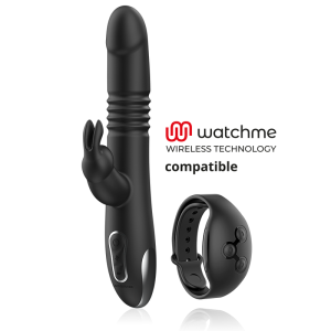 BLACKSILVER - KENJI STIMULATING VIBE COMPATIBLE WITH WATCHME WIRELESS TECHNOLOGY