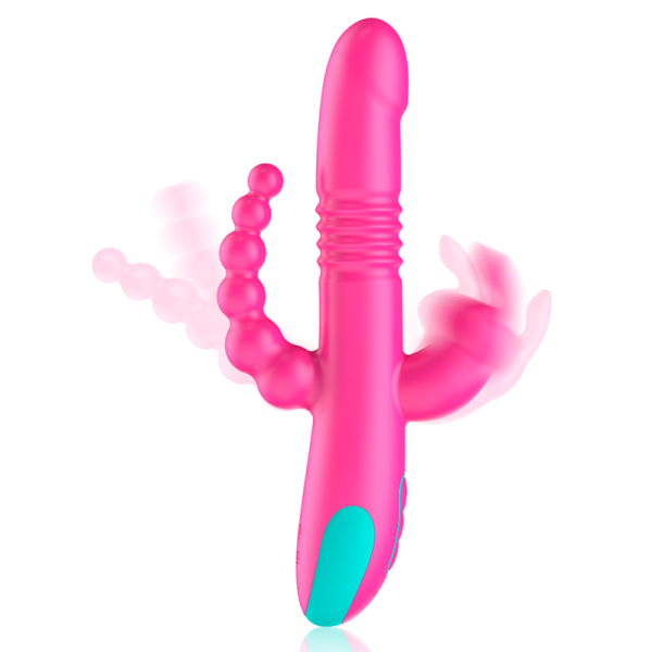 HAPPY LOKY - DONALD TRIPLE STIMULATION: ANAL, G-SPOT  CLITORAL WATCHME WIRELESS TECHNOLOGY COMPATIBLE - Image 2