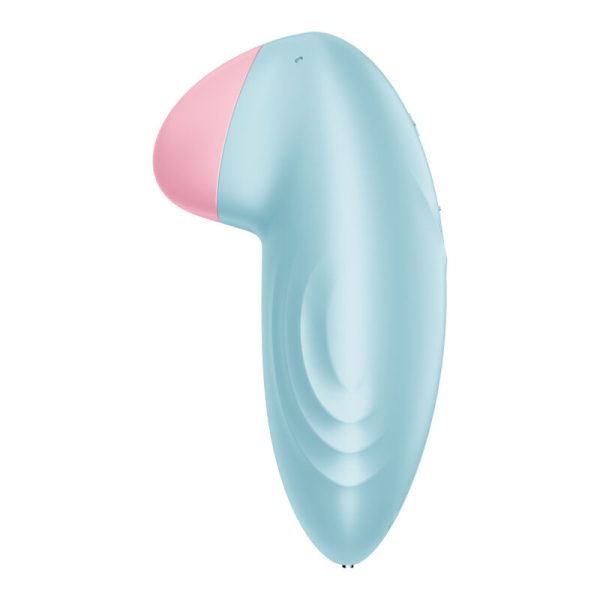 SATISFYER - TROPICAL TIP VIBRADOR LAY-ON AZUL - Image 3