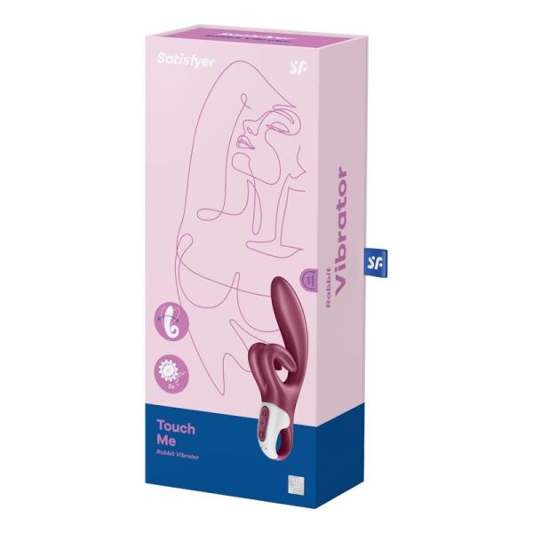 SATISFYER - TOUCH ME VIBRADOR RABBIT ROJO - Image 5