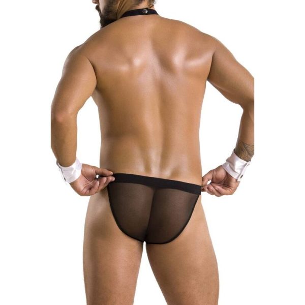 PASSION - 036 SLIP ALFROJO NEGRO S/M - Image 4