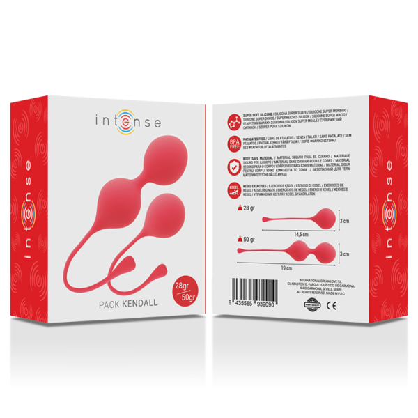 INTENSE - KEGEL BALLS PACK KENDALL RED - Image 2