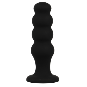 BLACKSILVER - SCOTT PREMIUM SILICONE ANAL PLUG BLACK