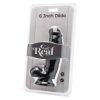 GET REAL - DILDO 12 CM WITH BALLS BLACK