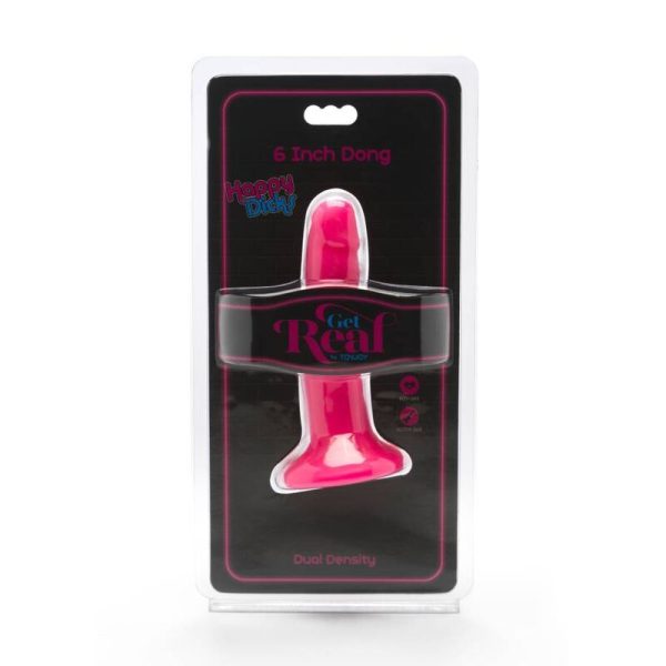 GET REAL - HAPPY DICKS DONG 12 CM PINK - Image 2