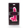 GET REAL - HAPPY DICKS DILDO 12 CM BALLS PINK