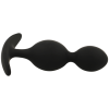 BLACKSILVER - ORSON PLUG SILICONE 2 ANAL WAVES 9 CM