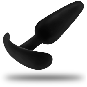 BLACKSILVER - KAEL SILICONE ANAL PLUG WITH MEDIUM HANDLE