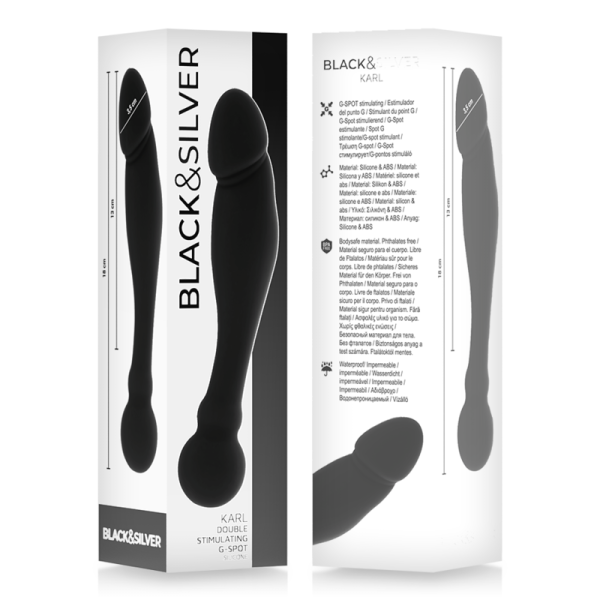 BLACKSILVER - KARL G-POINT STIMULATING DILDO 18 CM - Image 5