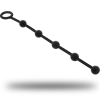 BLACKSILVER - KORG ANAL ROSARY SILICONE INITIATION 21 CM
