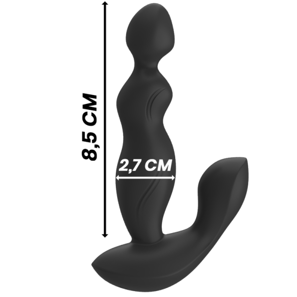 BLACKSILVER - CORA ANAL PLUG SILICONE REMOTE CONTROL - Image 4