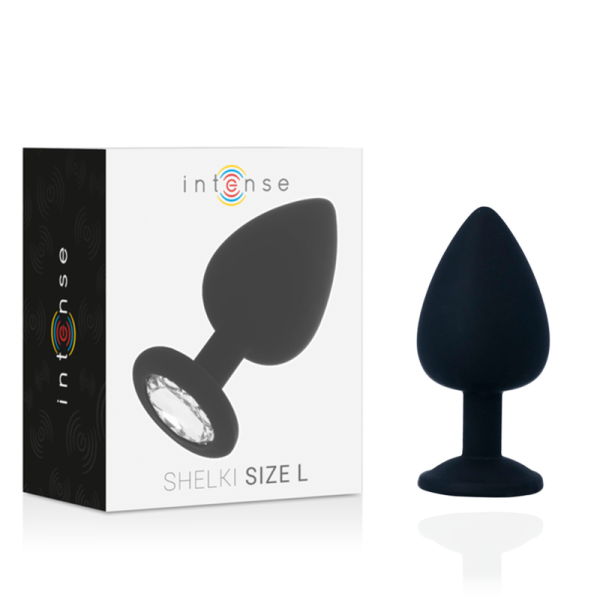 INTENSE - SHELKI L ANAL PLUG BLACK - Image 2