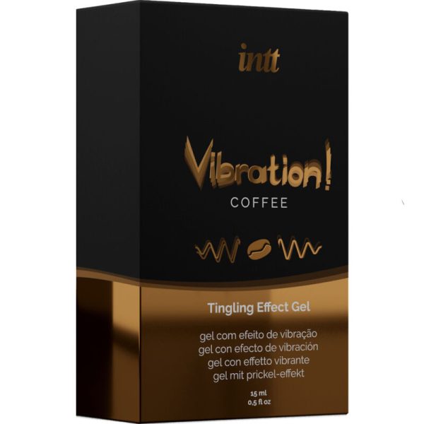 INTT - POWERFUL INTIMATE STIMULANT LIQUID VIBRATING GEL COFFEE 15ML - Image 3