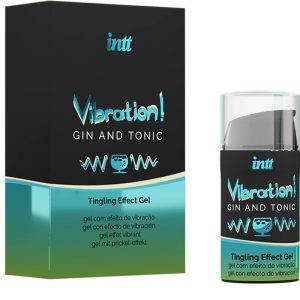 INTT - POWERFUL INTIMATE STIMULANT LIQUID VIBRATOR GEL GIN  TONIC 15ML