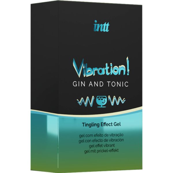 INTT - POWERFUL INTIMATE STIMULANT LIQUID VIBRATOR GEL GIN  TONIC 15ML - Image 3