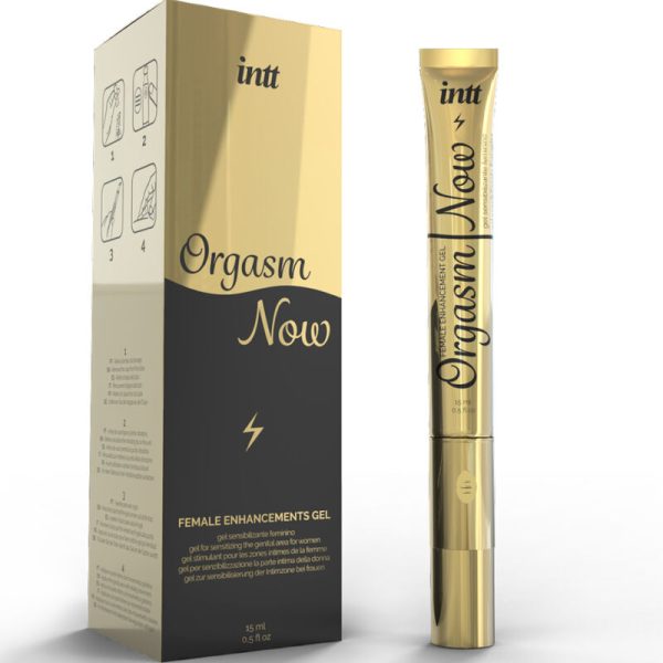 INTT LUBRICANTS - INTENSE VAGINAL STIMULATING GEL WITH VIBRATOR APPLICATOR - Image 2