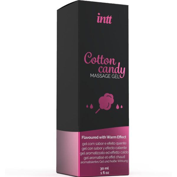 INTT MASSAGE  ORAL SEX - MASSAGE GEL WITH COTTON CANDY FLAVOR AND HEATING EFFECT - Image 3