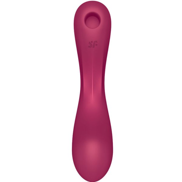 SATISFYER - CURVE TRINITY 1 AIR PULSE VIBRATION GRIS - Image 4