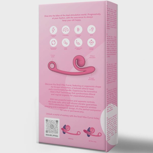 SNAIL VIBE - CURVE VIBRADOR NARANJA - Image 5
