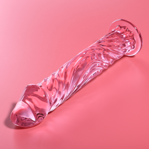 NEBULA SERIES BY IBIZA - MODELO 12 DILDO CRISTAL TRANSPARENTE 17 CM -O- 3.5 CM