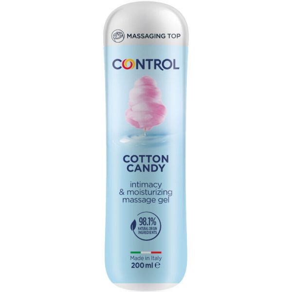 CONTROL - COTTON CANDY MASSAGE GEL 3 IN 1 200 ML - Image 3