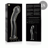 NEBULA SERIES BY IBIZA - MODELO 18 DILDO CRISTAL TRANSPARENTE 18.5 CM -O- 3.5 CM