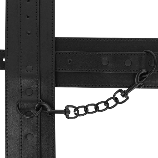 INTENSE - FETISH VEGAN LEATHER ANKLE CUFFS - Image 4