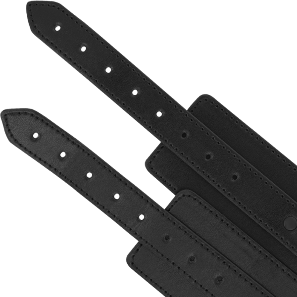 INTENSE - FETISH VEGAN LEATHER ANKLE CUFFS - Image 5