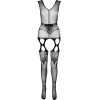 PASSION - ECO COLLECTION BODYSTOCKING ECO BS014 NEGRO