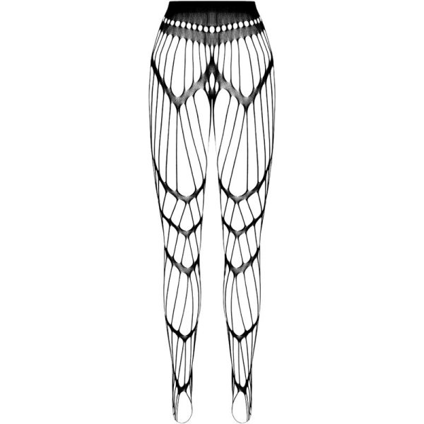 PASSION - ECO COLLECTION BODYSTOCKING ECO S006 NEGRO - Image 4